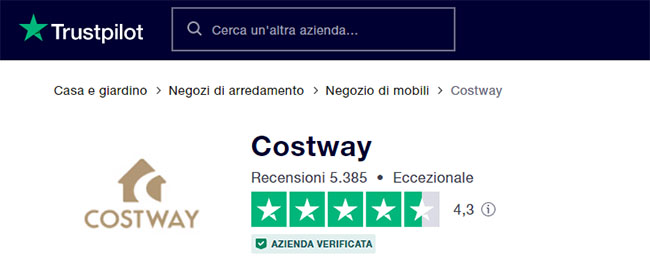 costway opinioni